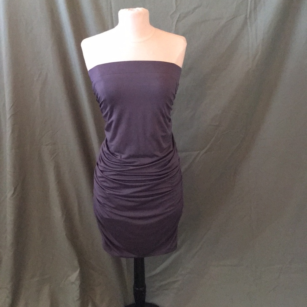 Vfemage Grey Strapless Tube Dress 14